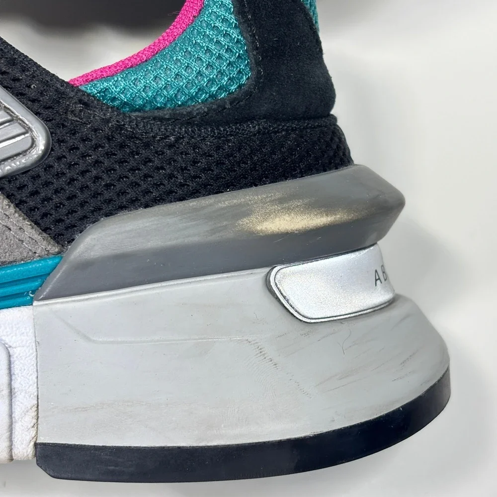 New Balance 997s Abzorb Gray‎ Pink Teal South Beach Running Shoes Sneakers 8 - Picture 10 of 12